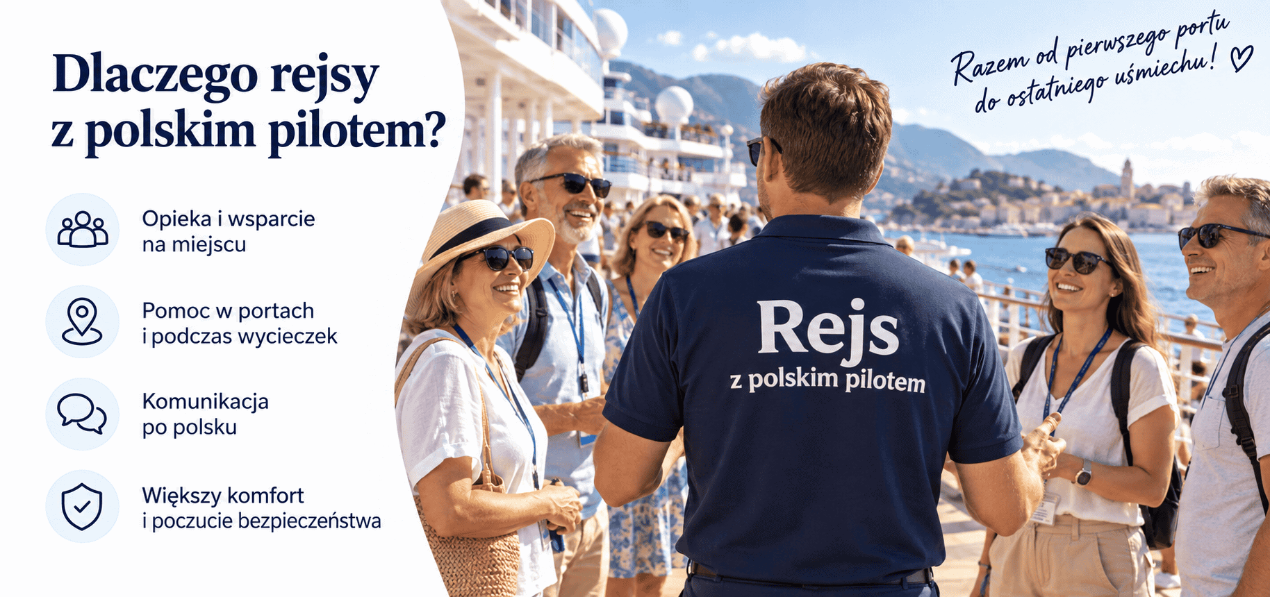 Rejsy z polskim pilotem - rejsy wycieczkowe statkiem rejs z polskim pilotem