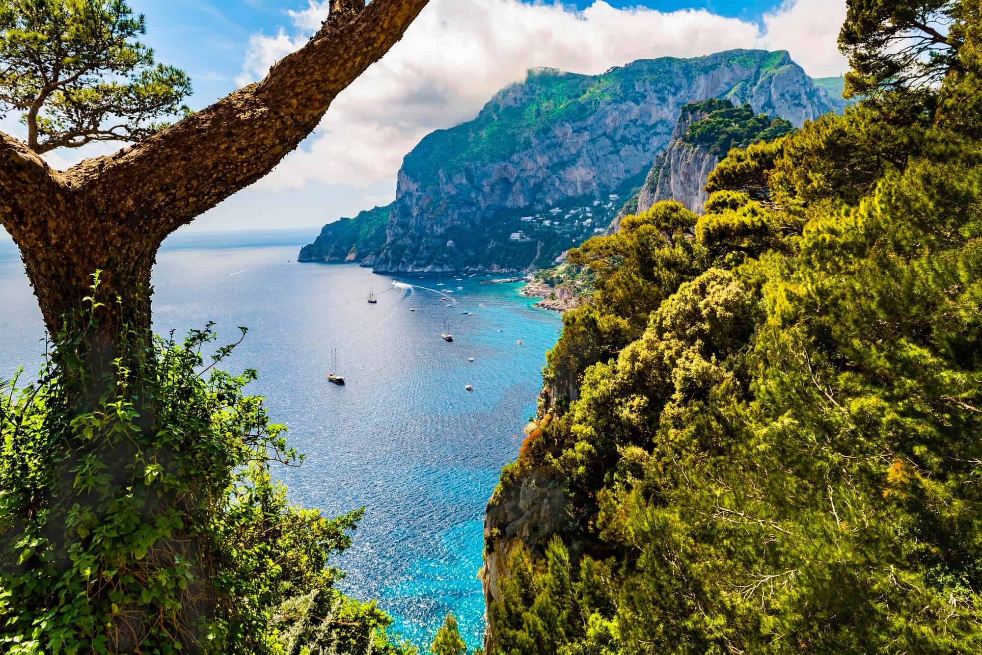 Zatoka Capri, Włochy